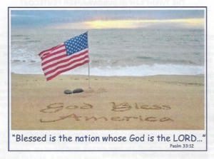 flag-in-beach-sand-w-psalm-scripture-written