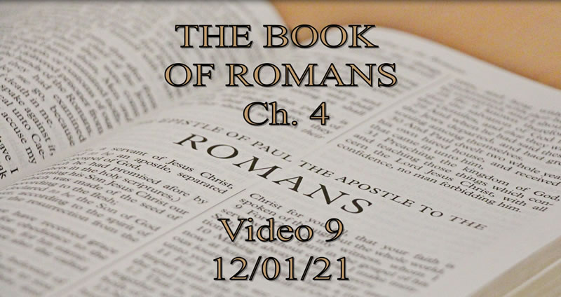 Book of Romans - 12-01-21